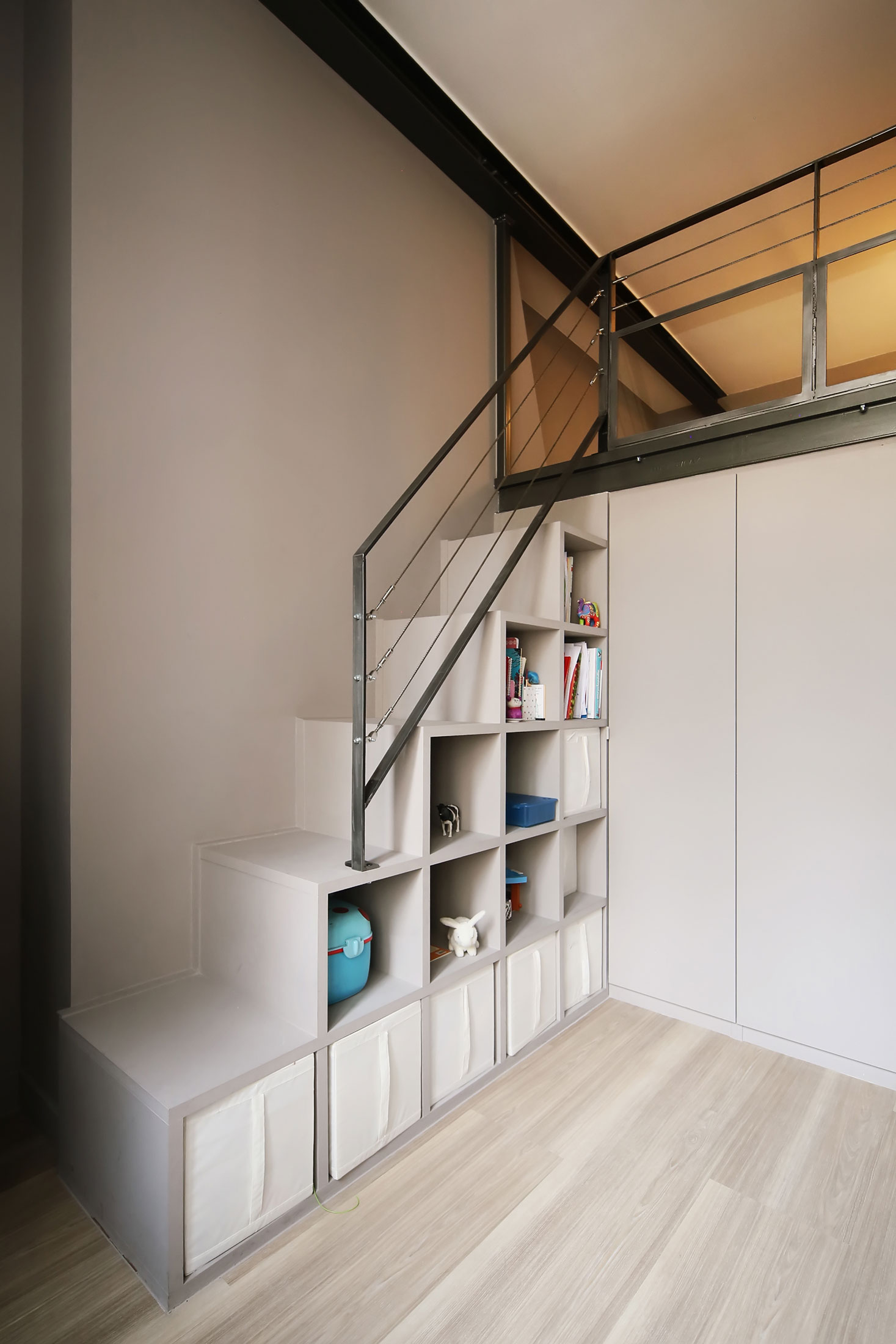 Trois chambres en une